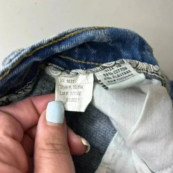 Kid’s FWRD DENIM &‎ CO. Paint Drip Jeans Size 10 - Picture 6 of 7